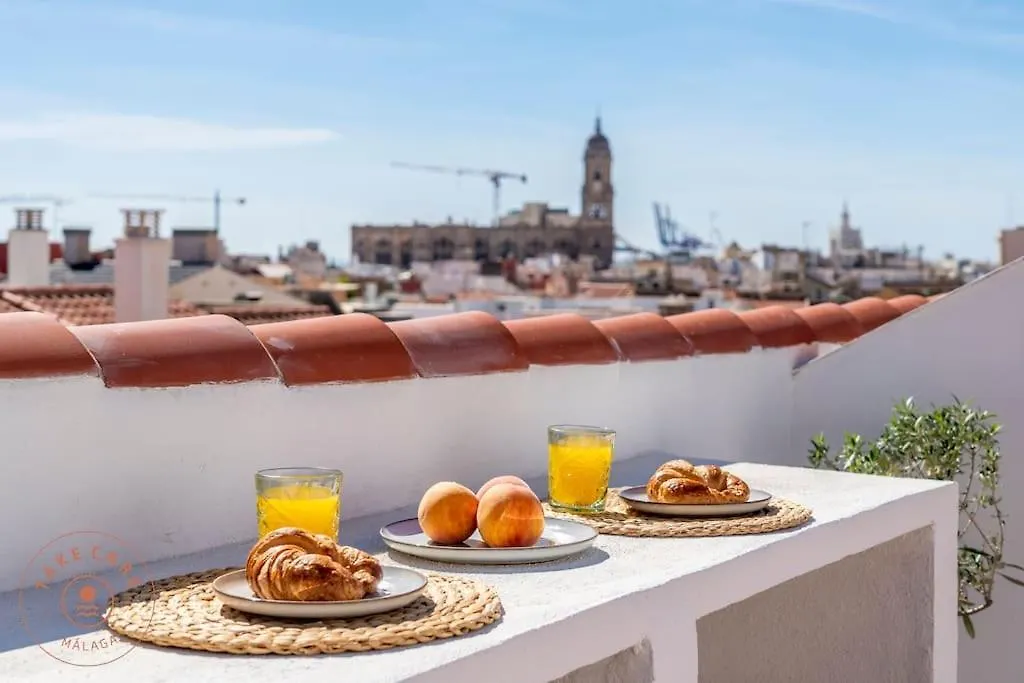 Lejlighed Casa La Terraza With Big Rooftop Terrace Málaga Spanien