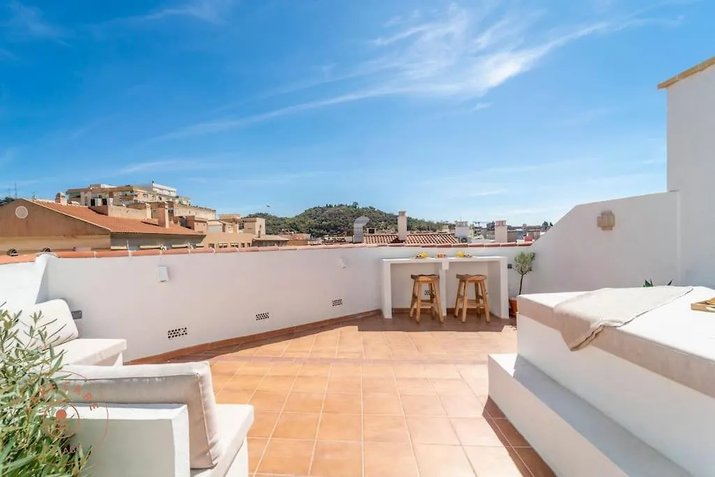 Lejlighed Casa La Terraza With Big Rooftop Terrace Málaga