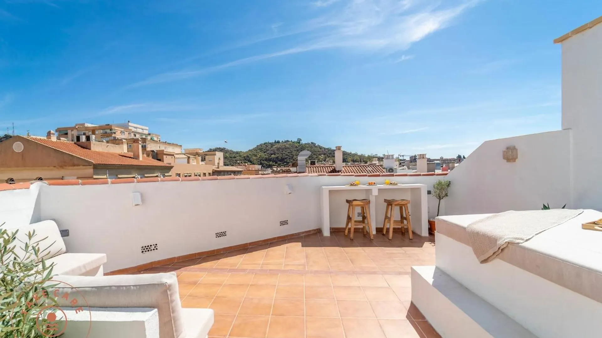 Casa La Terraza With Big Rooftop Terrace Málaga
