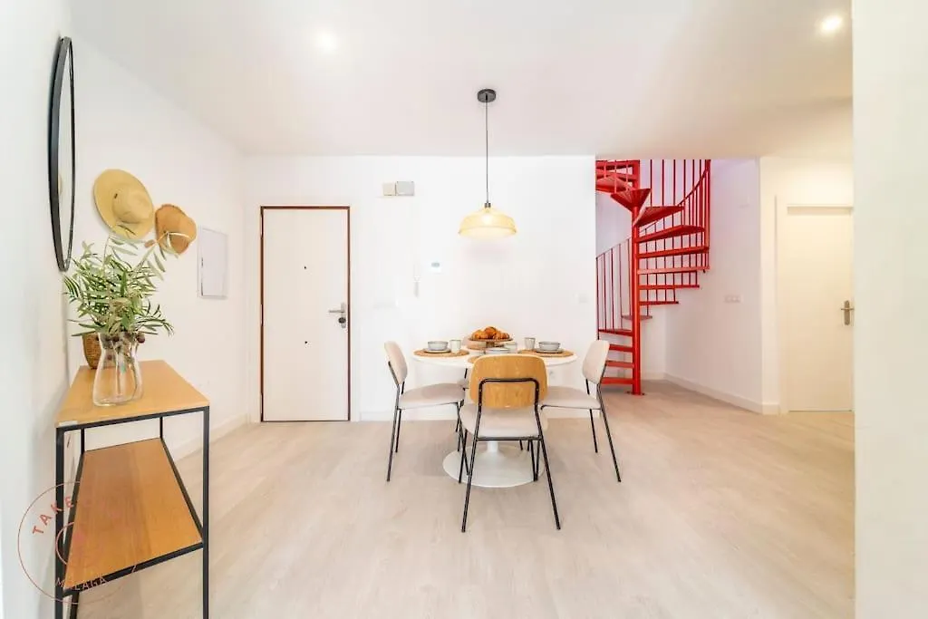 Casa La Terraza With Big Rooftop Terrace Malaga Apartment