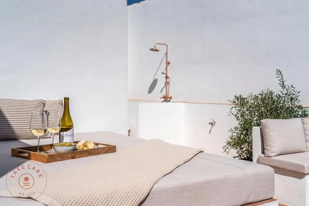 Casa La Terraza With Big Rooftop Terrace Malaga