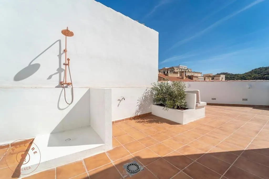 Lägenhet Casa La Terraza With Big Rooftop Terrace Málaga
